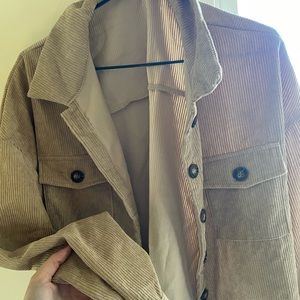 Lightweight Corduroy Shacket